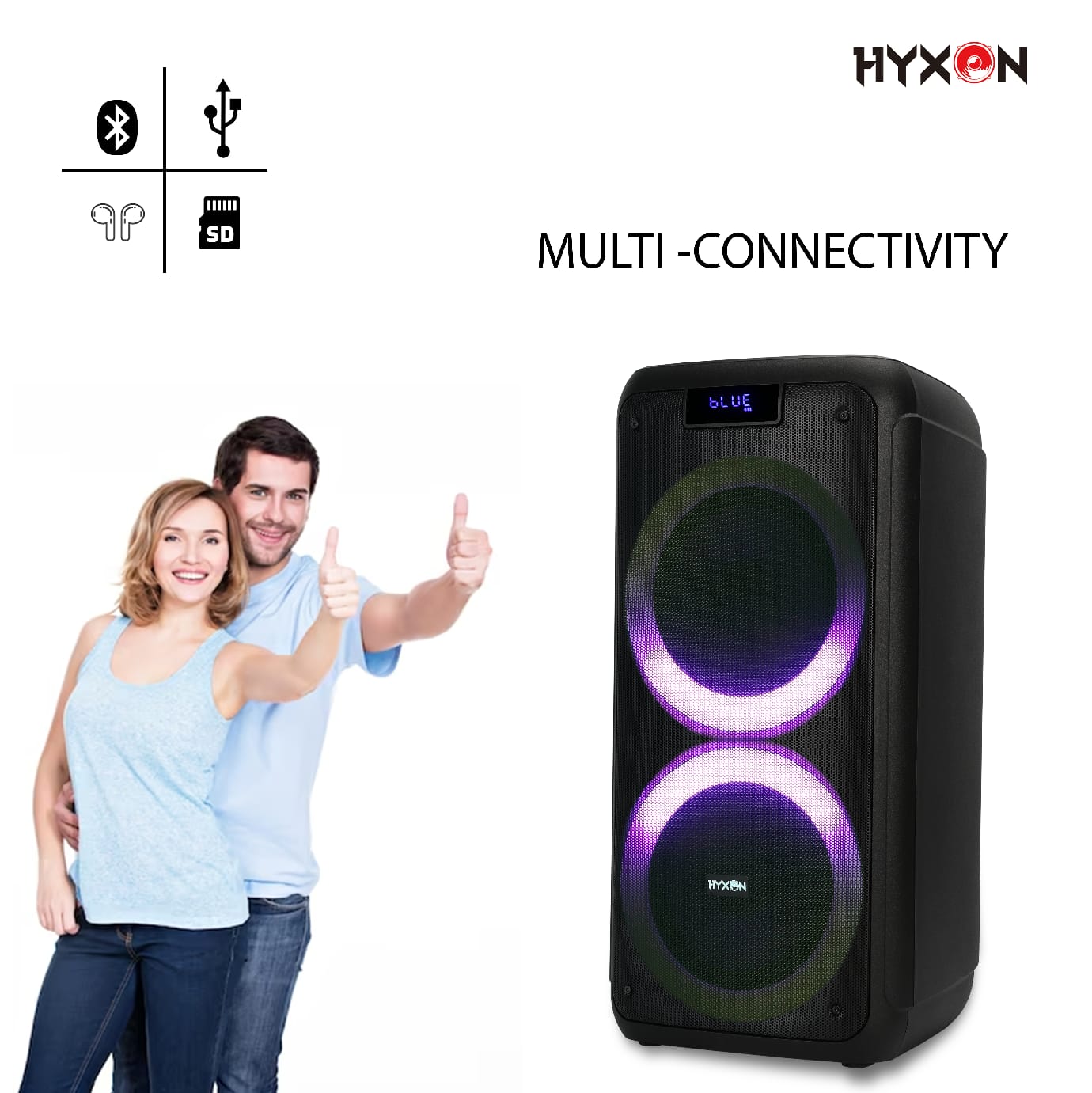 Party Karaoke Speaker & Trolley Speaker