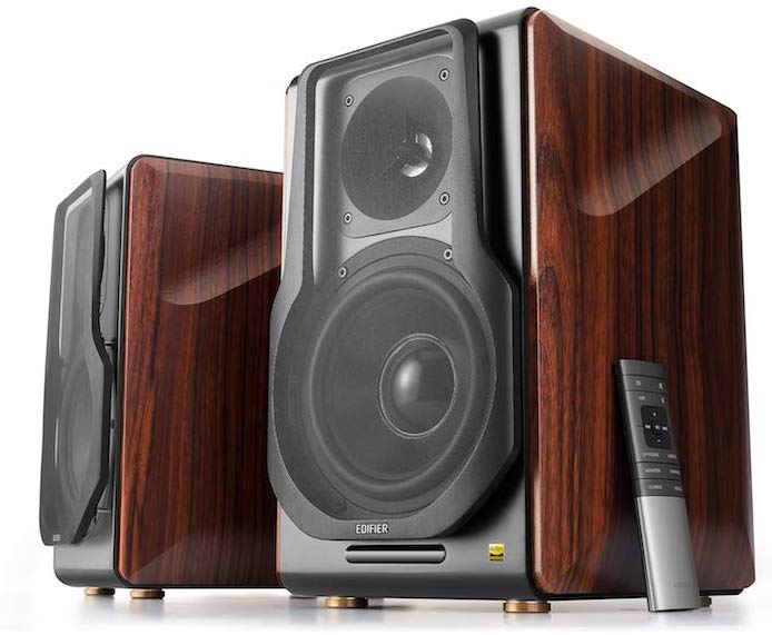 (open Box) Edifier S3000Pro Audiophile Active Speakers - Bluetooth 5.0 aptX Wireless, USB Audio, Planar Diaphragm Tweeters and 6.5" Woofers