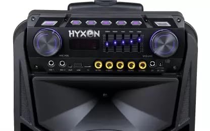 HYXON- HTMS-012 50 W Trolley Speaker with double UHF microphone