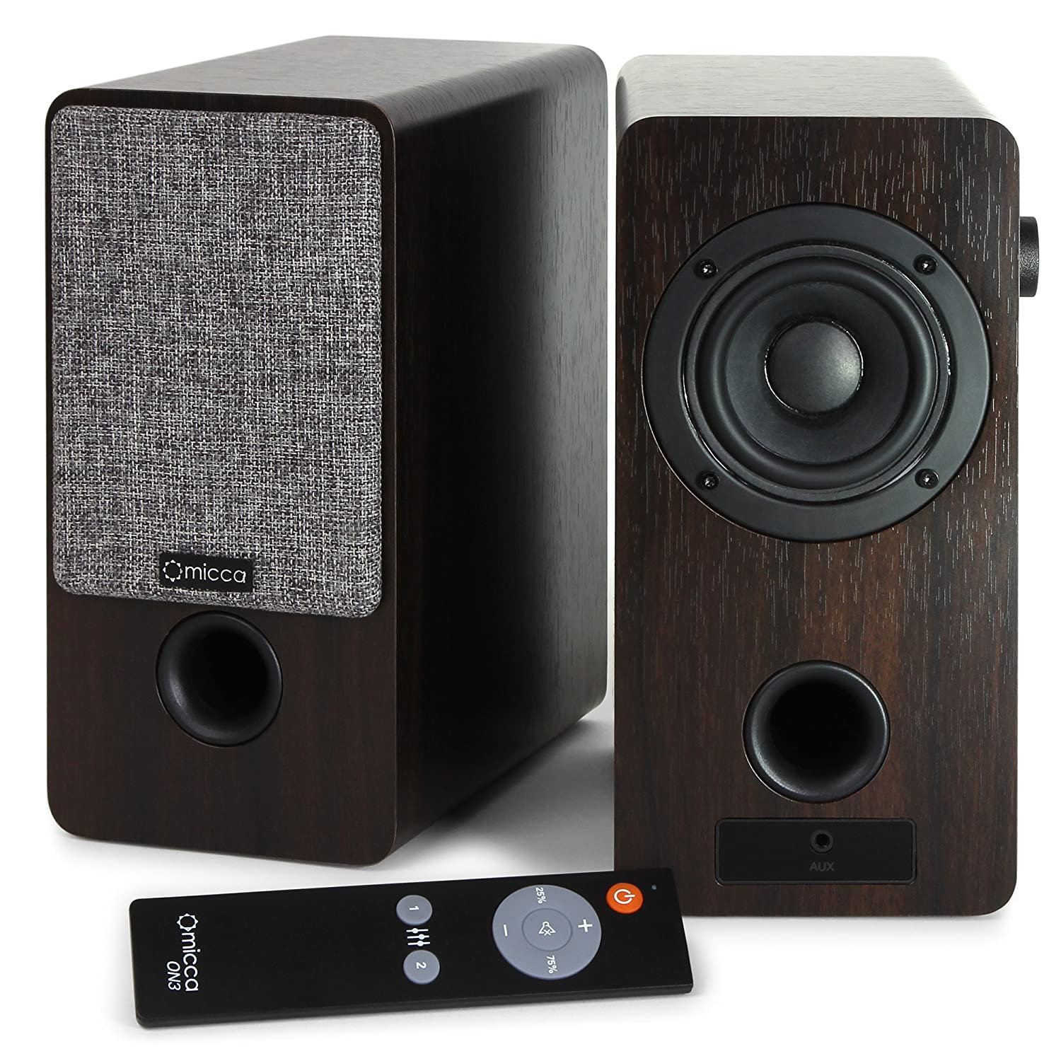 Micca ON3 Powered Bookshelf Speakers