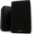 Micca MB42X Advanced Bookshelf Speakers for Home Theater Surround Sound, Stereo, and Passive Near Field Monitor, 2-Way (Black, Pair)