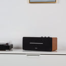 EDIFIER D12 Tabletop Speaker - Integrated Desktop Stereo Bluetooth Speaker - Wireless Computer Speaker for Desktop Use- 70 Watts RMS with Subwoofer Line Out - Wooden Enclosure