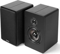 Micca MB42X G2 Passive Bookshelf Speakers for Home Theater Surround Sound, Stereo, and Passive Near Field Monitor, 2-Way (Black, Pair)