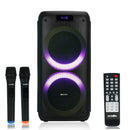 HYXON HTMS-607 Party Speaker 150 W RMS with 2 wireless UHF microphone with remote