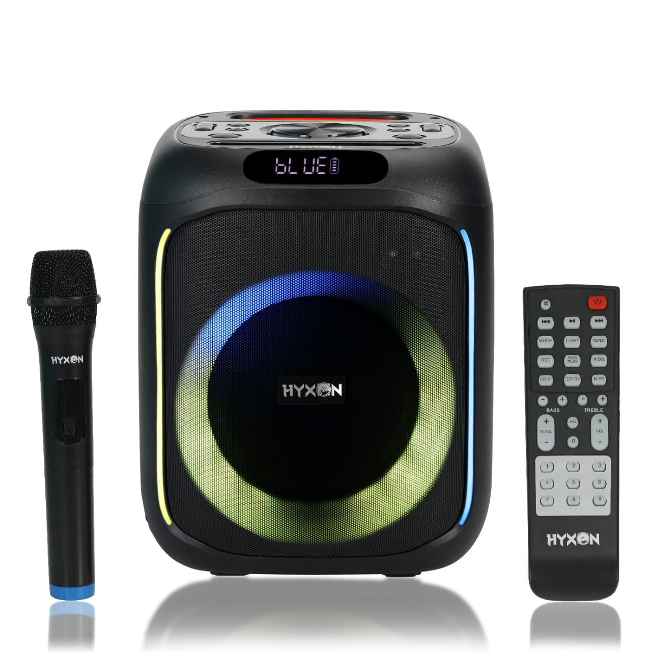HYXON HK3 Bluetooth, USB, FM Radio, TF Card, Aux in, with single UHF Microphone 40 RMS