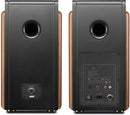 Hivi M200 DSP 80 Watt 2.0 Channel Wireless Bookshelf Speaker (Brown)