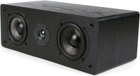 Micca MB42X-C Advanced Center Channel Speaker for Home Theater, Surround Sound, Passive, 2-Way (Black, Each)