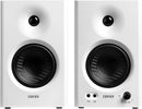 Edifier MR4 Powered Studio Monitor Speakers, 4" Active Near Field Monitor Speaker (White, Pair)