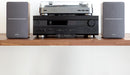 Edifier P12 Passive Bookshelf Speakers - 2-Way Speakers with Built-in Wall-Mount Bracket - Wood Color, Pair - Needs Amplifier or Receiver to Operate