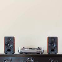 P17 Passive Bookshelf Speakers - 2-Way Speakers with Built-in Wall-Mount Bracket - Perfect for 5.1, 7.1 or 11.1 Side/Rear Surround Setup - Pair - Needs Amplifier or Receiver to Operate