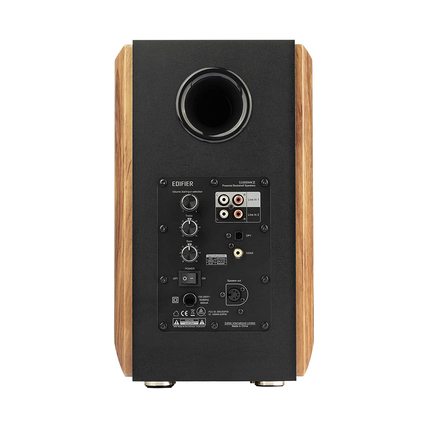 Edifier S1000MKII Audiophile Active Bookshelf 2.0 Speakers - 120w Speakers Bluetooth 5.0 with aptX HD - Optical Input - S1000MK2 Powered Near-Field Monitor Speaker with Class D Amp